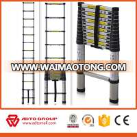 3.8m telescopic ladder,easy folding ladder, telescopic extension ladder