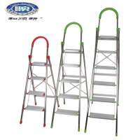 Hot sell adjustable folding steps ladder stainless steel ladder