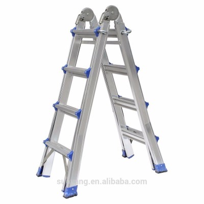 Made in Yongkang aluminum multi-purpose ladder, manhole ladder 4*3 4*4 4*5