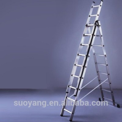 Aluminium fire escape ladder 3*9 3*10 3*11 3*12