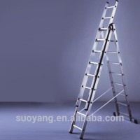 Aluminium fire escape ladder 3*9 3*10 3*11 3*12