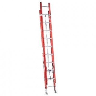 2 Section & 10 Rungs Hard Material Insulation Extension Fibrerglass FRP Ladder